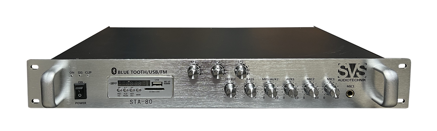 SVS Audiotechnik STA-80 Микшер-усилитель для систем Public Address в Дзержинске