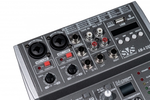 SVS Audiotechnik mixers AM-4 DSP Аналоговый микшерный пульт, 4-канала в Дзержинске